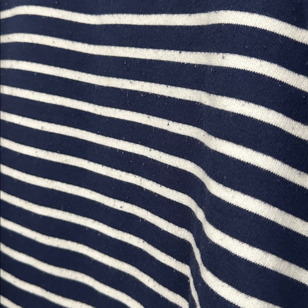 Polo by Ralph Lauren Blue and White Striped Sweater - Picture 2 of 4